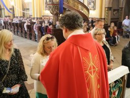 Rocznica święceń kapłańskich naszych Księży i błogosławieństwo dwóch nowych Margaretek w intencji ks. Proboszcza, 28.05.2023